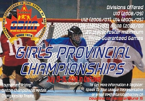 2018 OBHA Girls Provincial Championships